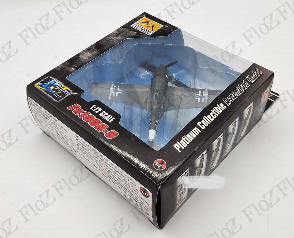 Fw190 A-8 Red 8 IV JG3 Uffz Willi Maximowitz 1944 1/72 finished plane Easy model