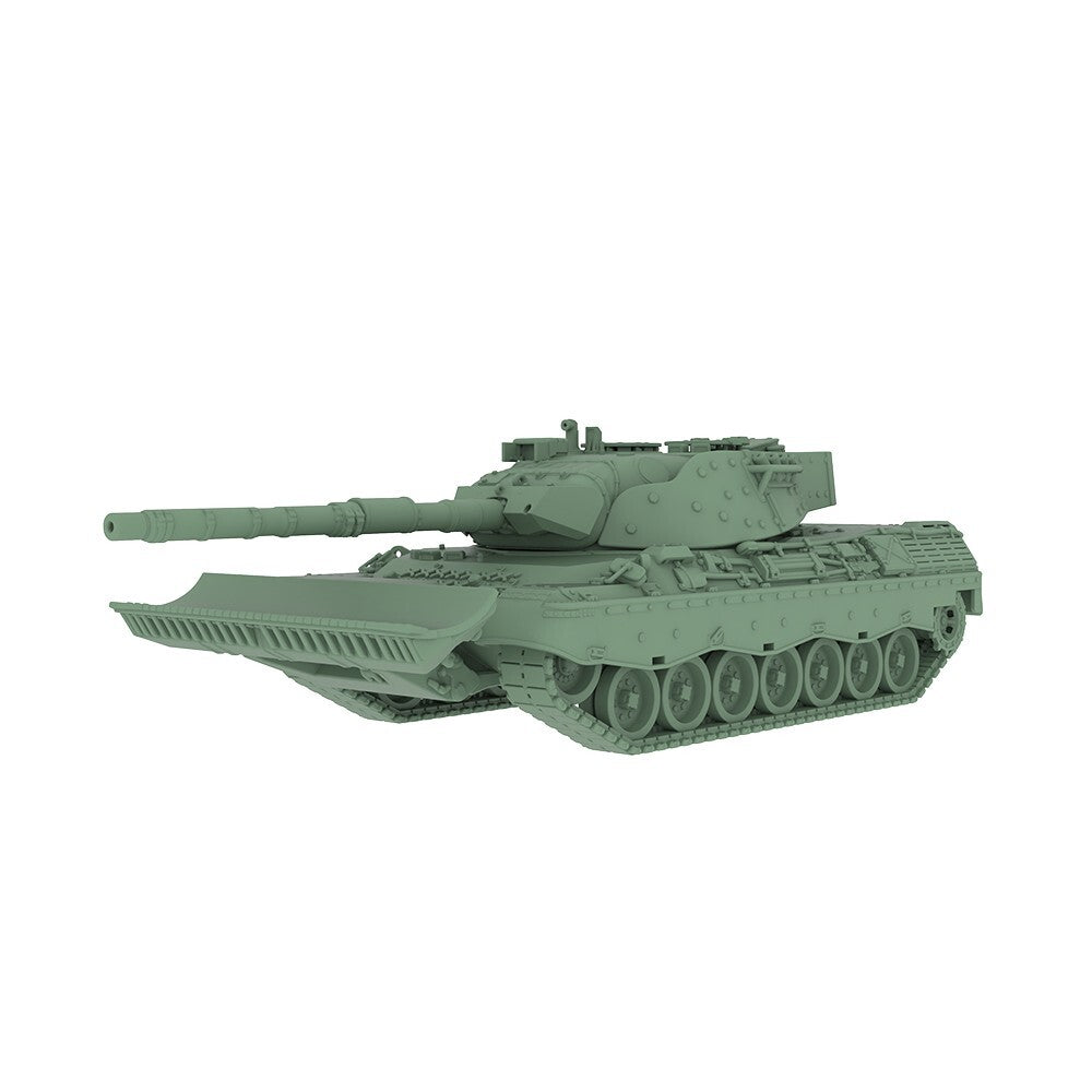 1/200 Military Model Kit German Leopard 1A5 Medium Tank With Dozer Blade