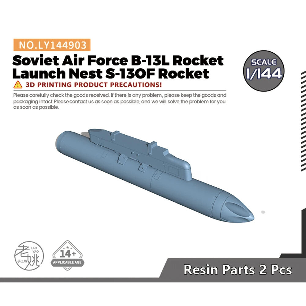 Yao's Studio LY144903 Model Soviet Air ForceB13L Rocket Launch Nest S13OF Rocket