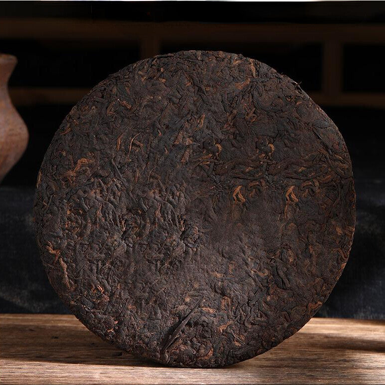 357G Yunnan Pu'er Tea 2008 Pu'er King Boiled Tea Cake Pu'er Black Tea -