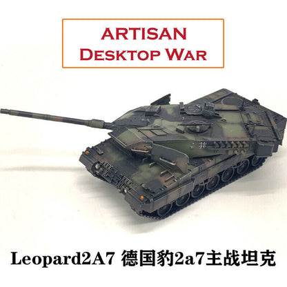 ARTISAN 1/72 German Leopard 2A7 Military Tank NATO Tricolor Camouflage Model