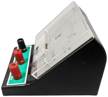 Analog Voltmeter for Measuring DC Voltage in a DC Circuit –1 to +3V or –5 to +15