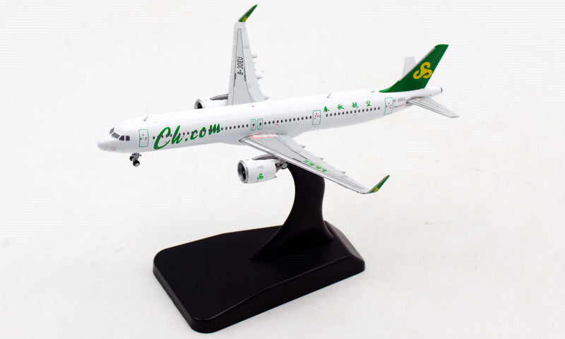 JC Wings Spring Airlines first Airbus A321neo B-30EU 1:400 plane Pre-built Model