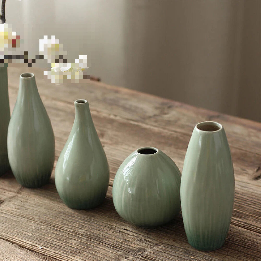 Simple Ceramic Vase Decoration, Table Decoration, Hydroponic Plant Small Vase
