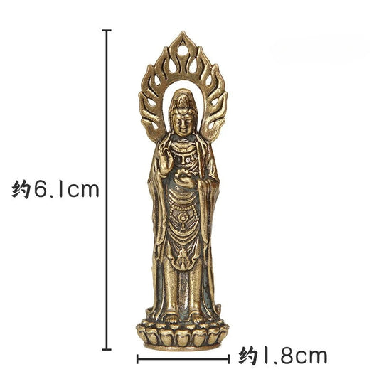 Buddha Guanyin Statue Bodhisattva Buddha Statue Desktop Decoration Handicraft
