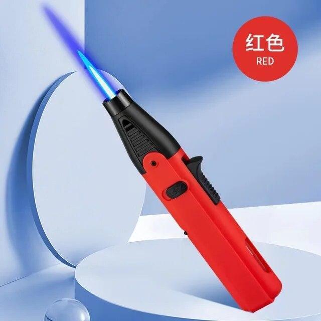 Lighter Gas Butane Refillable Torch Windproof Jet Cigarette Flame Cigar Refill