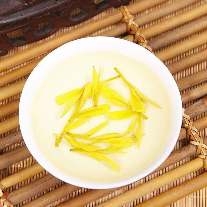 500g ZheJiang Anji White Tea Super Golden Bud Gold Leaf longjing green tea