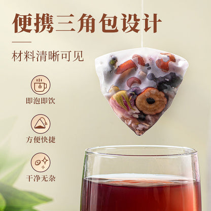 Organic roxburgh mulberry rose tea bag morning c evening a tea beauty tea