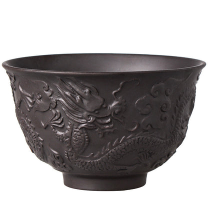 230ml Yixing Zisha Embossed Tea Cup Kung Fu Tea Cup Single Cup Master Cup