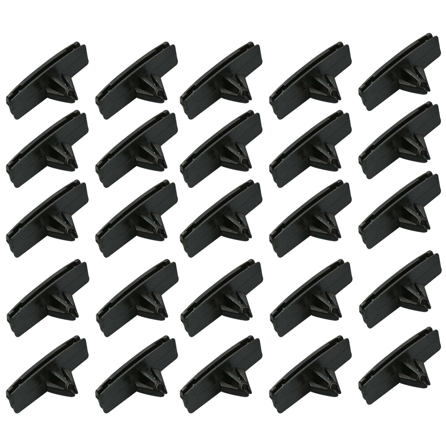 25Pcs Fender Rocker Moulding Clip Retainer For Jeep Wrangler Unlimited JK