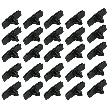 25Pcs Fender Rocker Moulding Clip Retainer For Jeep Wrangler Unlimited JK