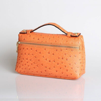 Pattern PU Leather Clutch Bag Women Trendy Make Up Handbag Purse Bag