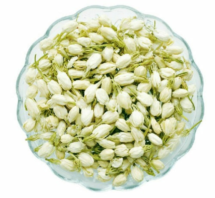 50g Loose Leaf Dried Jasmine Flower Tea Ecology Food Organic Blooming Herbal Tea