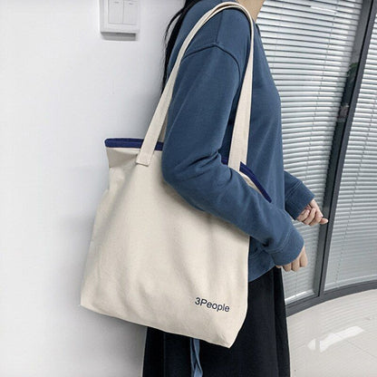 Canvas Totes Large Shoulder Bags Shopping Purse Handbag Tote Pouch 42*38 CM Bags