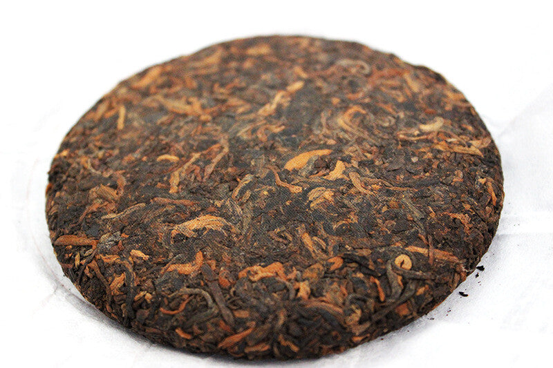 Palace Golden Bud Puerh Tea Ripe Tea Yunnan Puerh Tea 100g Ripe Tea Cake