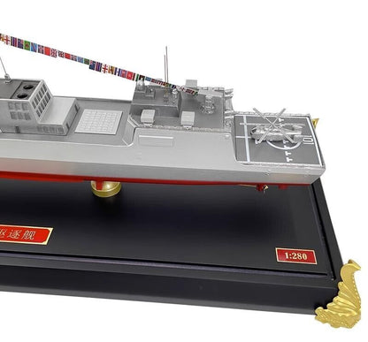 1:500 42CM Type 055 Guided Missile Destroyer Warship Diecast Battle Ship Model