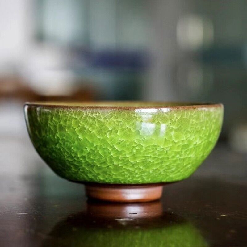 Jianzhan Ice Crack Cup Ceramic Tea Cup Beautiful Tea Bowl Handmade Tea Cup