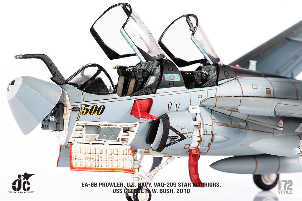 1:72 JC Wing EA-6B PROWLER.U.S.NAVY,VAQ-209 2010 Fighter Diecast Aircraft Model