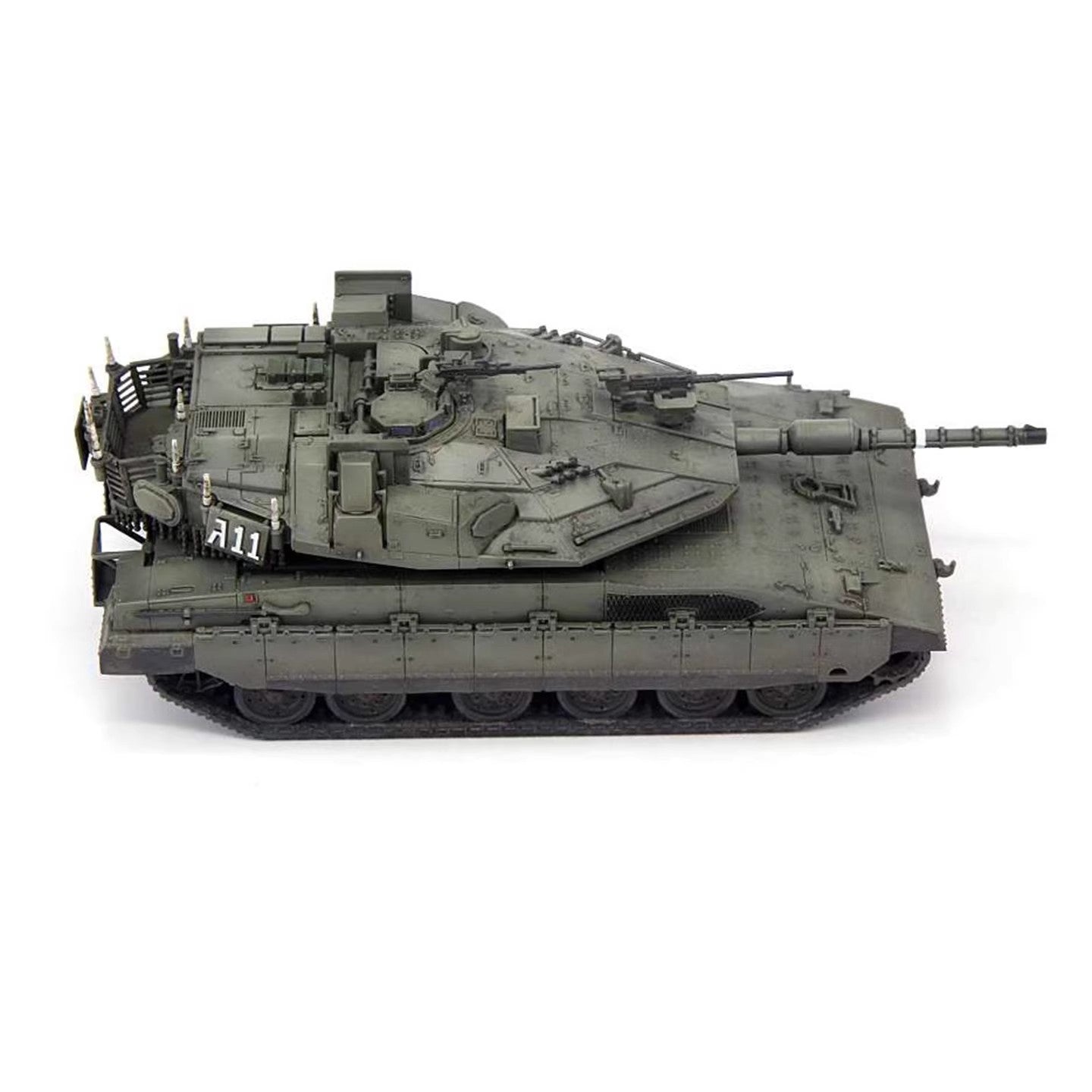 Homemade 1/72 Israel Merkava 4M Main Battle Tank Finished Model Ornament