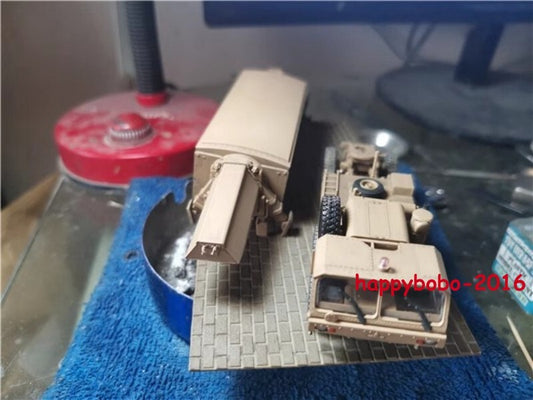 1/72 US M983 Trailer & AN/TPY-2 X-band Radar Finished Model Homemade