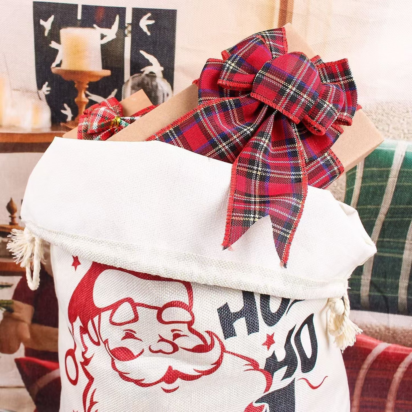 Christmas Santa Claus Bag Gift Gift Bag 19.5inx27.5in Large Scall Christmas Bag