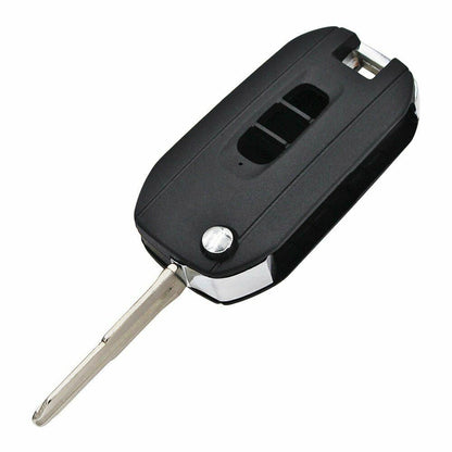 Remote Key Shell Case For Chevrolet Captiva 2006-2009 3 BTN Uncut Flip Folding
