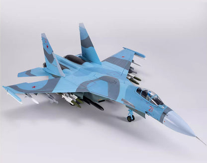 1:32 72CM Sukhoi SU-27 Fighter Aircraft Diecast Military Airplane Plane Model