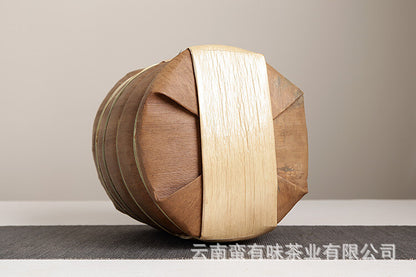 Yunnan Puerh Tea 357g Banzhang Old Tree Cake Puerh Ripe Tea