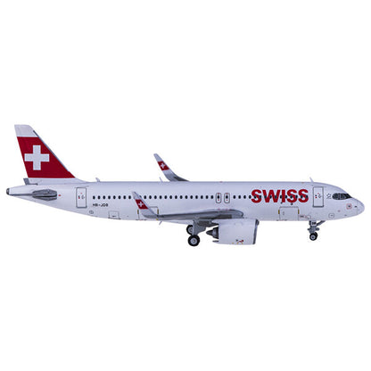 JC Wings SWISS for Airbus A320neo HB-JDB 1/400 DIECAST Aircraft Pre-built Model