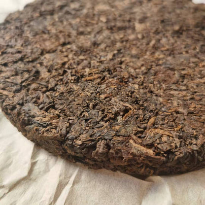 Lao Cha Tou * 2018 Yongde Ancient Tree Pu-erh Tea Cake Ripe Pu'er Puer Tea 380g