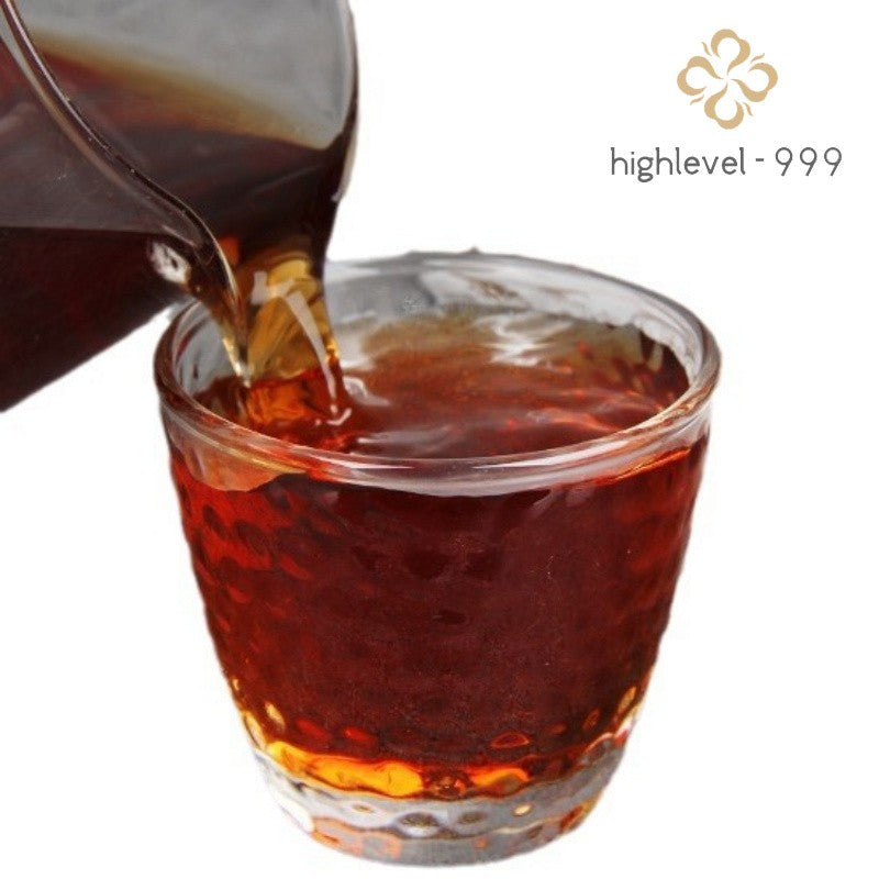 357g Ripe Pu-erh Tea Jingmai Mountain Collection Seven Sons Compressed Tea Cake