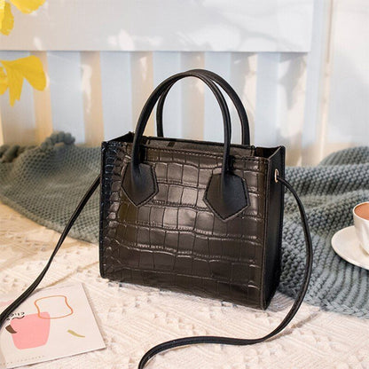 Crossbody Handbag Polyester Vintage Classic Shoulder Bag Stylish Tote Purse 1 PC
