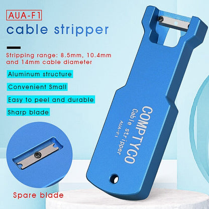 AUA-F1 Optic Fiber Longitudinal Stripper Cable Jacket Slitter 8.5mm 10.4mm 14mm
