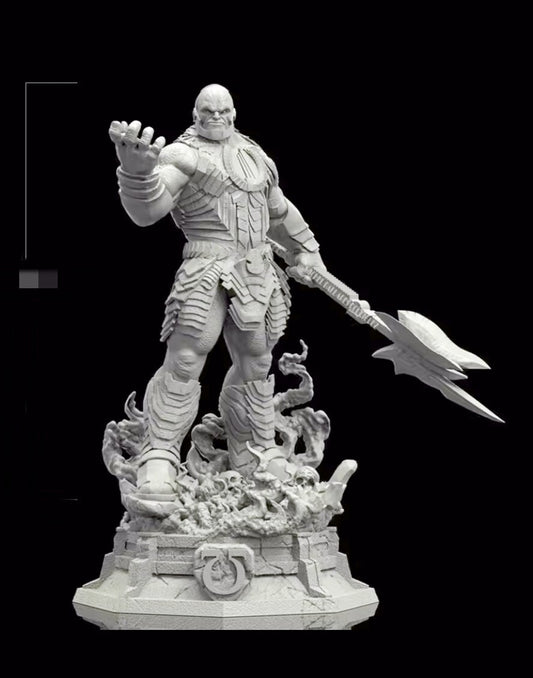 1/18 resin figure model Fantasy Warrior Darkseid 3D Printing Unassembled