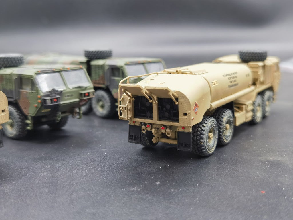 3D Printed 1/72 United States M978 Oil Tanker "A4 Type" Finished Product