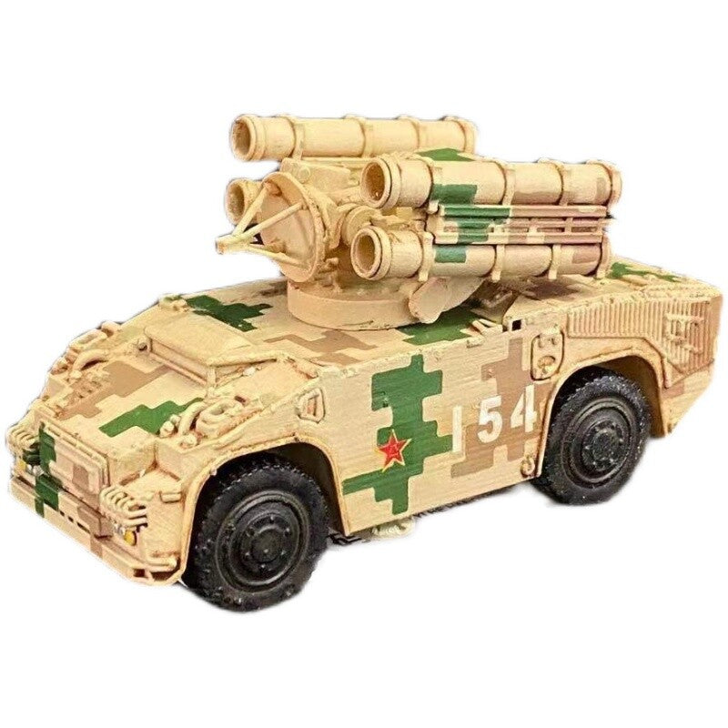 FLOZ CHINA HQ-7 Air defense missile system Sand digital 1/72 Resin Tank