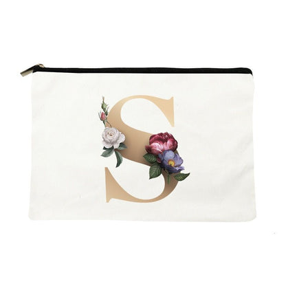 Makeup Bag Print Cosmetic Bags Bridal Party Bags Organizer Pouch Clutch Gift 1PC