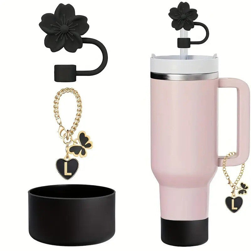 3Pcs Accessories Set for Stanley Cup 40 30oz Insulated Sleeve Travel Cup