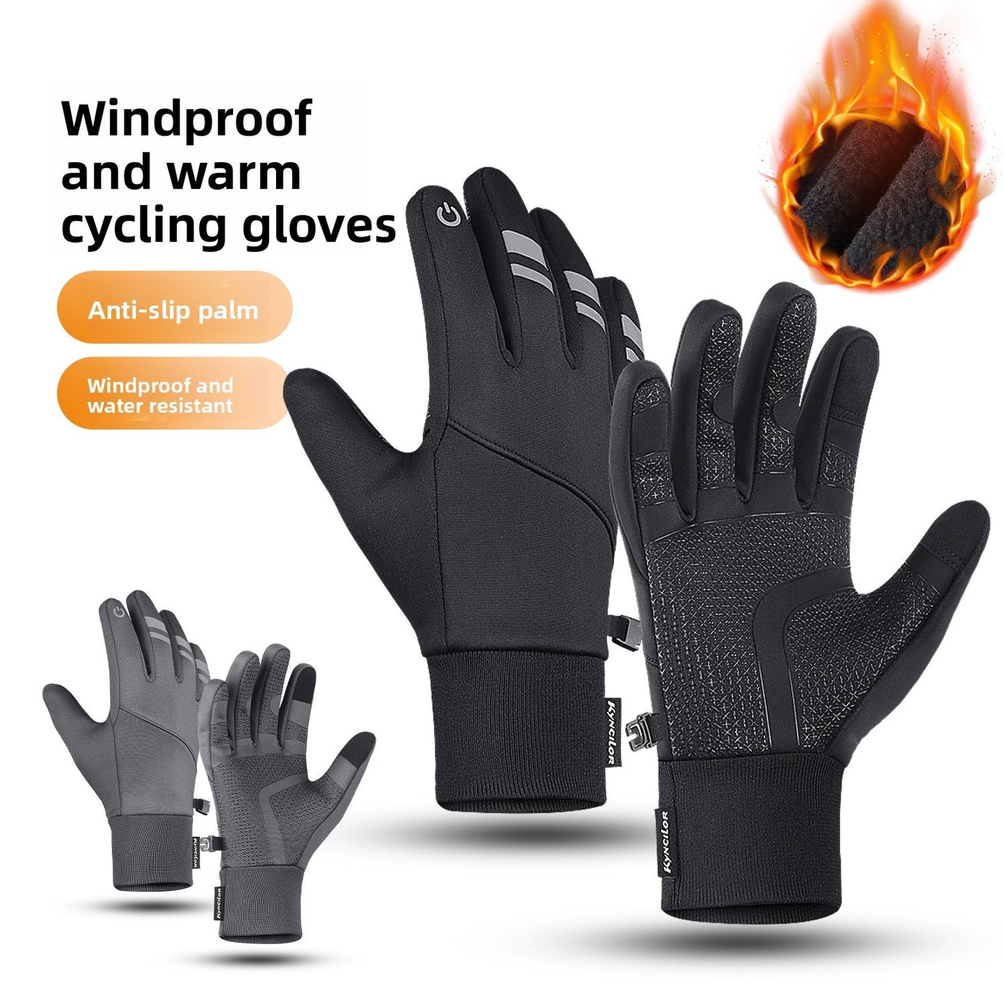 Hot selling outdoor thick warm gloves, skiing and cycling gloves - USA