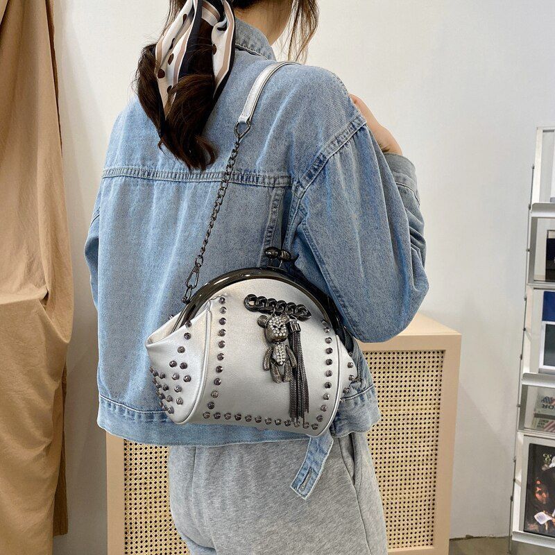 Shoulder Bag Synthetic Leather Crossbody Purse Handbag 28*21*13 CM 120 CM Strap