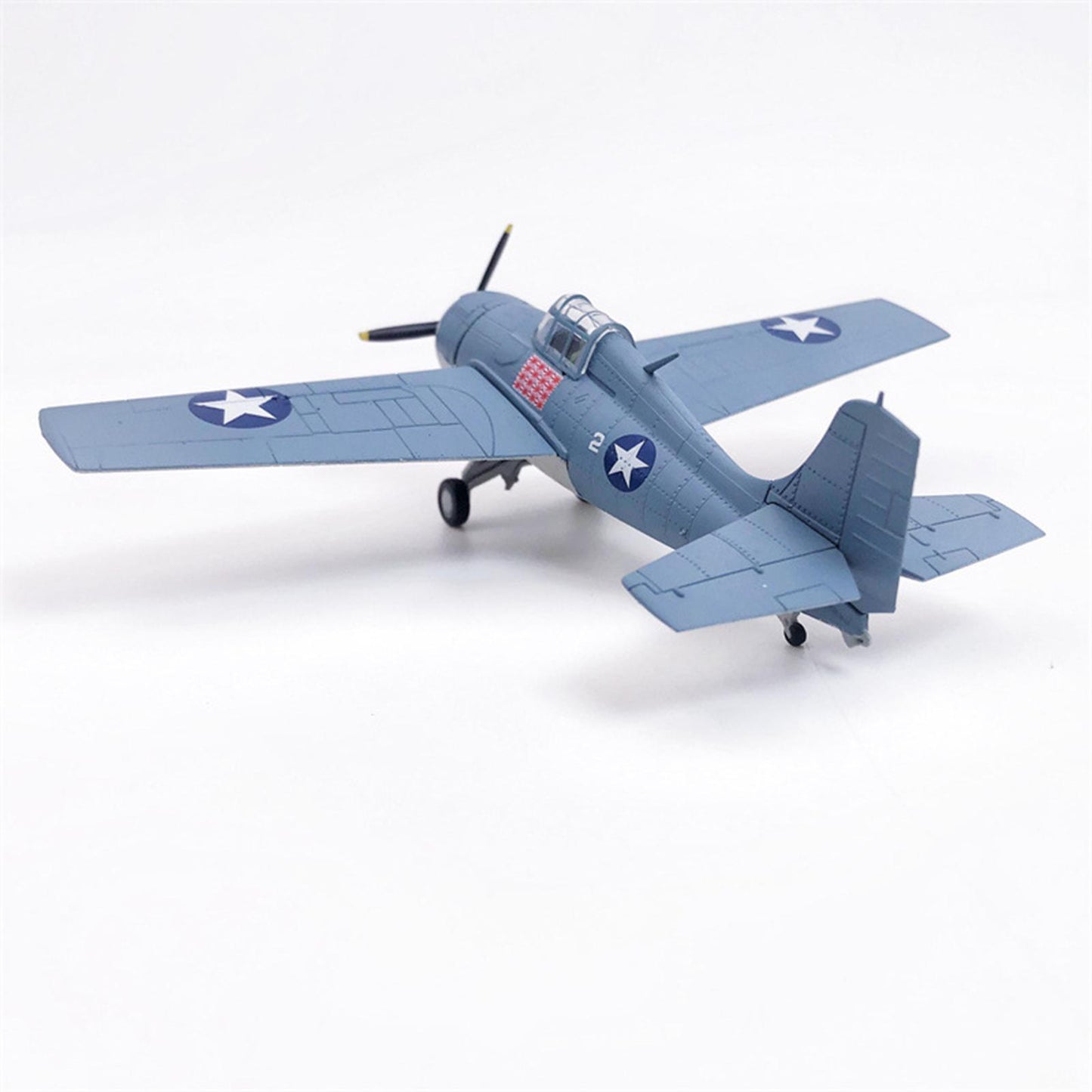 1:72 Scale Alloy US Plane Model Display Stand Table Household Decor