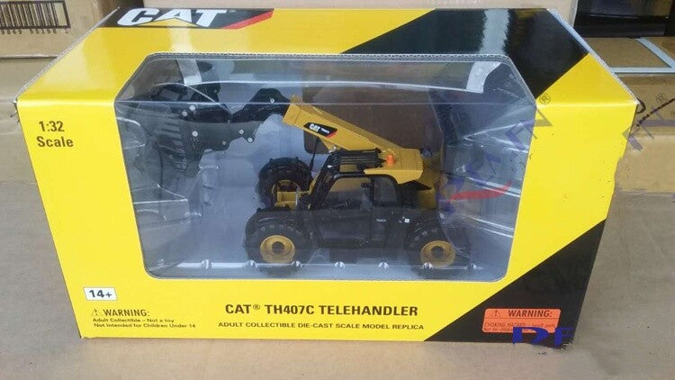 1:32 TH407C Telehandler Construction Machine Telescopic Forklift Diecast Model