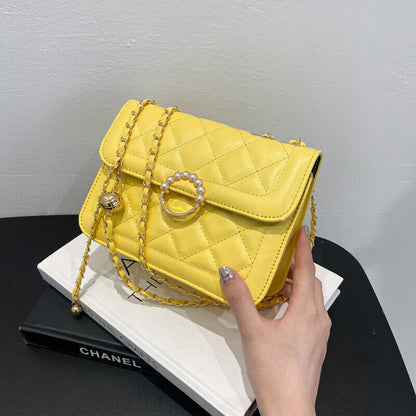 Casual Luxury Fashion Shoulder Bags PU Leather Flap Small Crossbody Bags Female