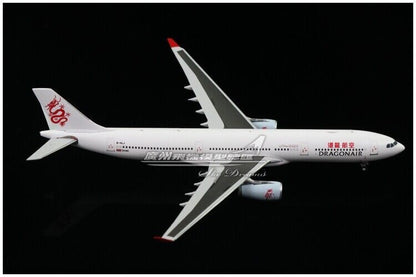 1:400 JC Wings DRAGONAIR AIRBUS A330-300 Passenger Airplane Diecast Plnae Model