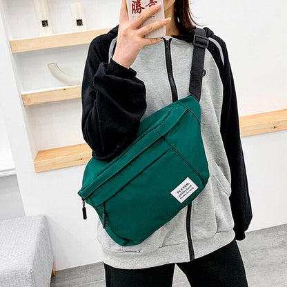 Waist Bag Fanny Pack Bag Shoulder Bags Canvas Women Crossbody Bag Waist Pack