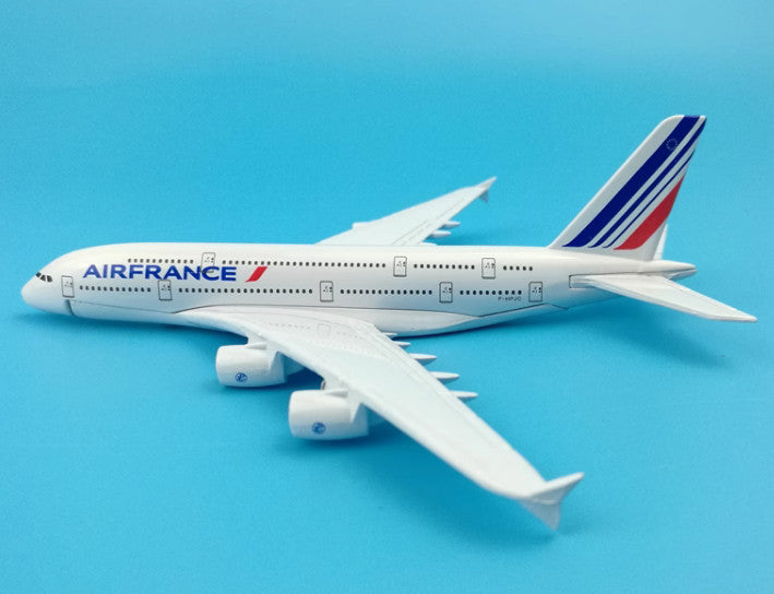 16cm AIR FRANCE AIRBUS A380 Passenger Airplane Aeroplane Diecast Aircraft Model