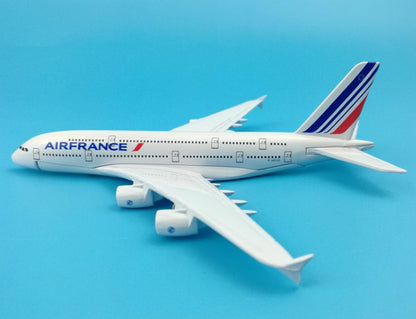 16cm AIR FRANCE AIRBUS A380 Passenger Airplane Aeroplane Diecast Aircraft Model