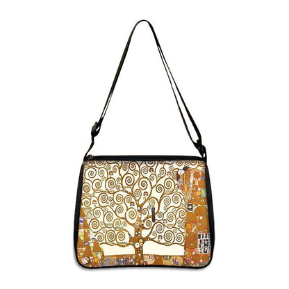 Famous Paintings Handbag Women Shoulder Bags Shopping Bag Canvas Pouch Zipper