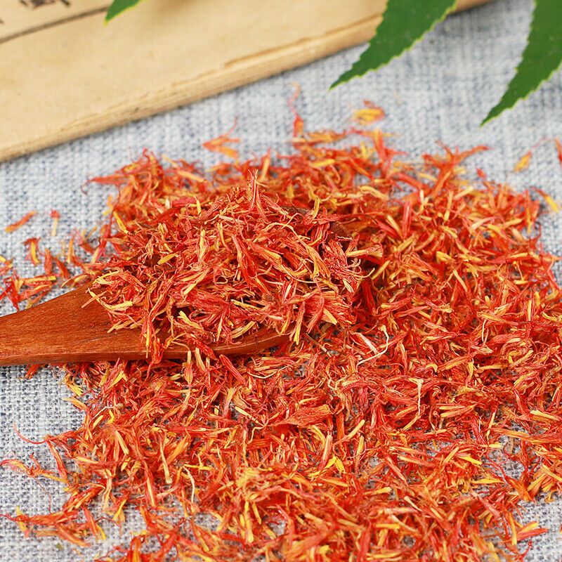 100g/500g High Quality Loose Safflower Tea Organic Healthy Herbal Tea Honghua 红花