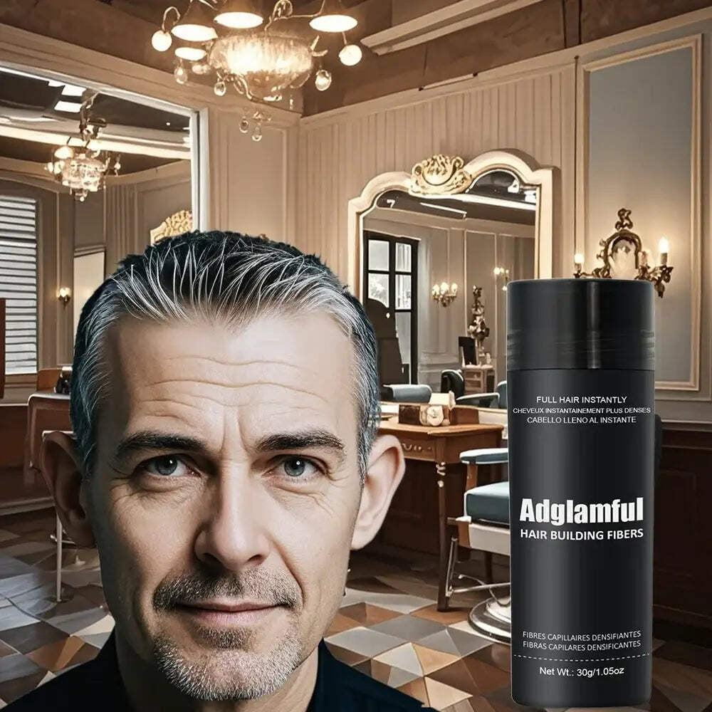 Hair Fiber Powder 30g | Aadglamful Hairline & Volume Filler